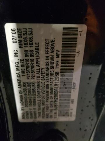 Zdjęcie 10 z aukcji – 2006 HONDA ELEMENT EX z VIN 5J6YH28656L012968
