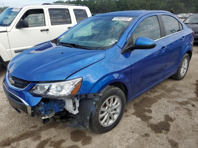 Photo 2 from auction – 2018 CHEVROLET SONIC LT with VIN 1G1JD5SH5J4100235