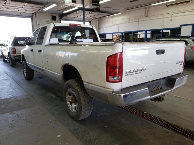 Photo 3 from auction – 2003 DODGE RAM 2500 S with VIN 3D3KU28C43G803358
