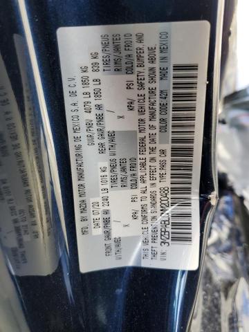 Photo 10 from auction – 2021 MAZDA 3 SELECT with VIN 3MZBPABL0MM200488