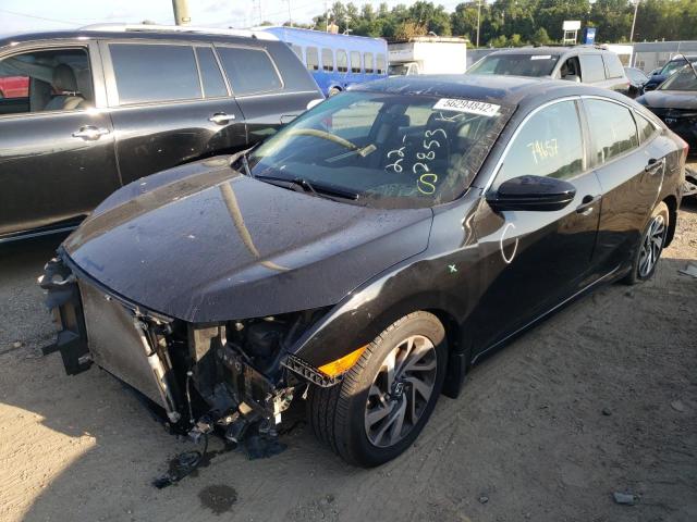 Photo 2 from auction – 2017 HONDA CIVIC EX with VIN 2HGFC2F74HH514167