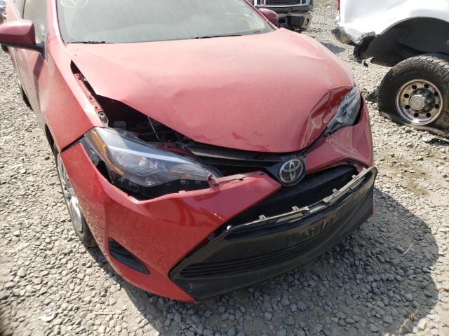 Photo 9 from auction – 2017 TOYOTA COROLLA L with VIN 2T1BURHE4HC773119