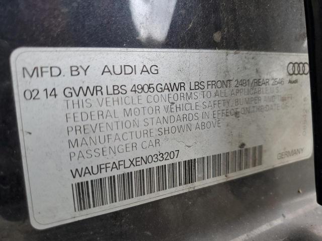 Photo 10 from auction – 2014 AUDI A4 PREMIUM with VIN WAUFFAFLXEN033207