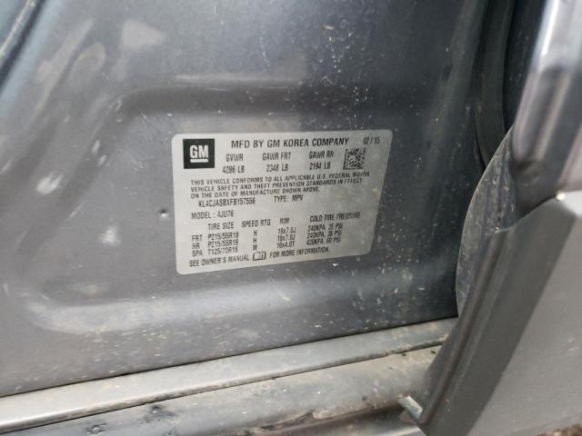 Photo 10 from auction – 2015 BUICK ENCORE with VIN KL4CJASBXFB157556