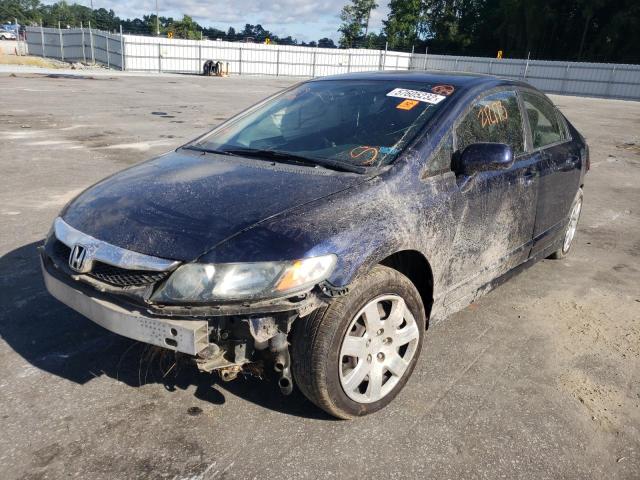 Photo 2 from auction – 2011 HONDA CIVIC LX with VIN 19XFA1F52BE011687