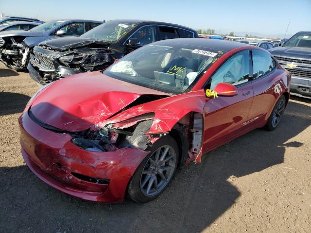 Photo 2 from auction – 2022 TESLA MODEL 3 with VIN 5YJ3E1EB0NF191605