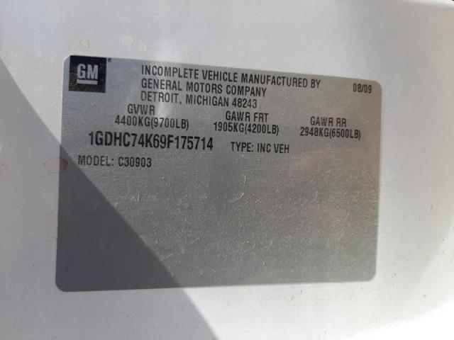Photo 10 from auction – 2009 GMC SIERRA C35 with VIN 1GDHC74K69F175714