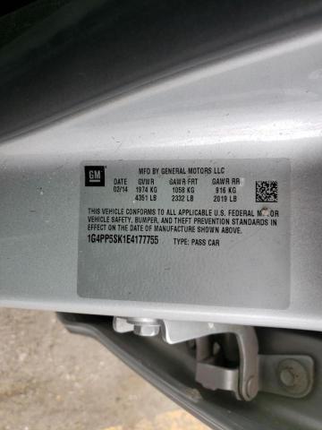 Photo 10 from auction – 2014 BUICK VERANO with VIN 1G4PP5SK1E4177755