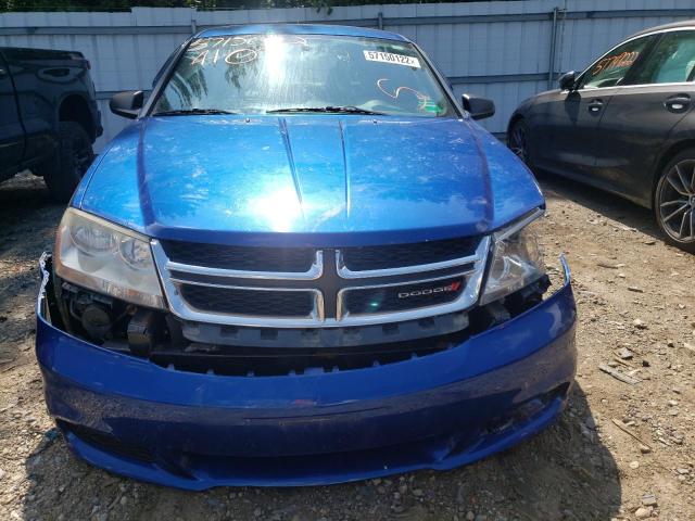 Photo 9 from auction – 2014 DODGE AVENGER SE with VIN 1C3CDZAB2EN126400
