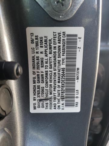 Photo 10 from auction – 2013 HONDA CIVIC EX with VIN 19XFB2F8XDE256446