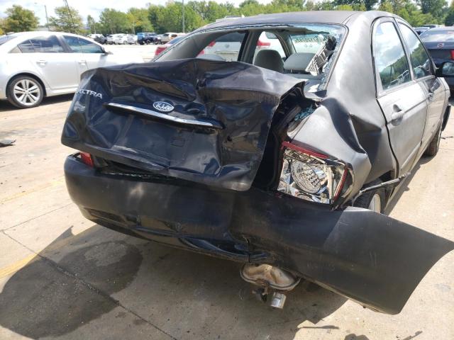 Photo 9 from auction – 2005 KIA SPECTRA LX with VIN KNAFE121955125514