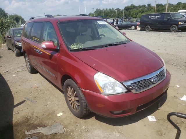 KIA SEDONA EX 2012 with VIN KNDMH4C75C6487899 - Photo from auction