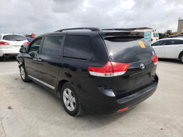 Photo 3 from auction – 2014 TOYOTA SIENNA LE with VIN 5TDKK3DCXES471909