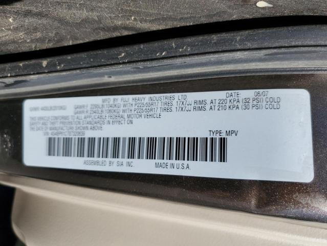 Photo 10 from auction – 2008 SUBARU OUTBACK 2. with VIN 4S4BP61C787320639