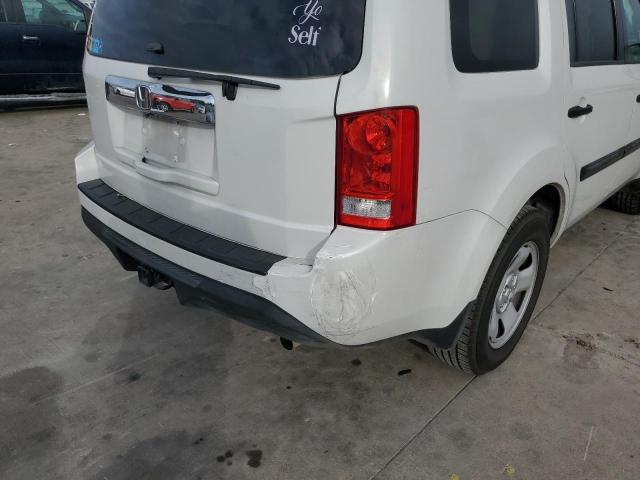 Photo 9 from auction – 2013 HONDA PILOT LX with VIN 5FNYF3H25DB042826