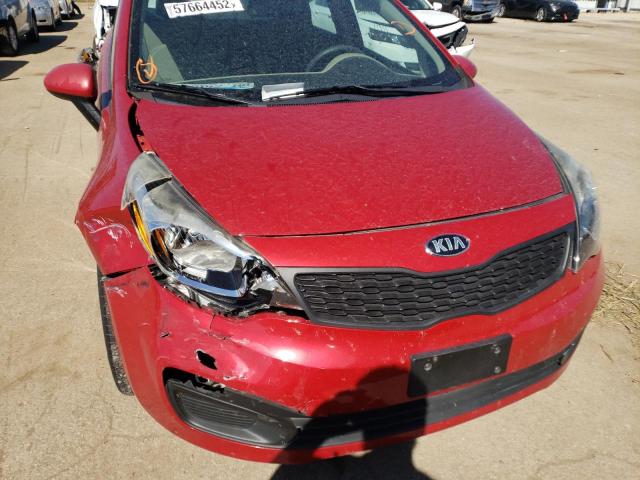 Photo 9 from auction – 2015 KIA RIO LX with VIN KNADM4A30F6468707