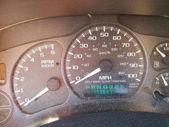 Photo 8 from auction – 2002 CHEVROLET AVALANCHE with VIN 3GNEC13T92G260976
