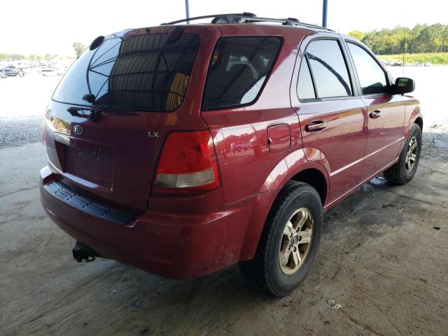 Photo 4 from auction – 2004 KIA SORENTO EX with VIN KNDJD733145293245
