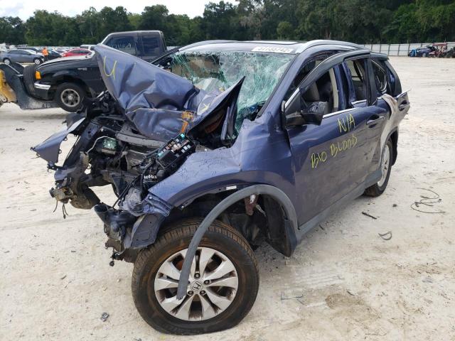 Photo 2 from auction – 2012 HONDA CR-V EXL with VIN 5J6RM3H71CL012296
