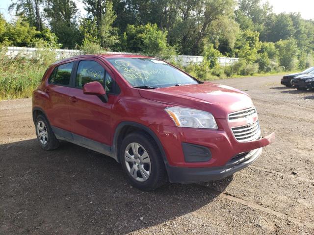 CHEVROLET TRAX LS 2015 with VIN KL7CJKSB7FB173027 - Photo from auction