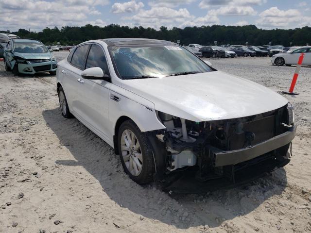 KIA OPTIMA EX 2016 with VIN 5XXGU4L38GG006721 - Photo from auction