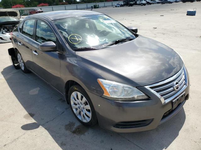 NISSAN SENTRA S 2014 with VIN 1N4AB7AP7EN852848 - Photo from auction