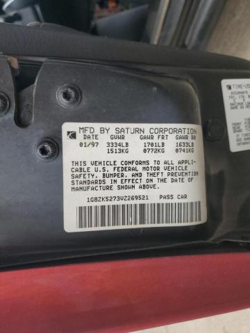 Photo 10 from auction – 1997 SATURN SL2 with VIN 1G8ZK5273VZ269521