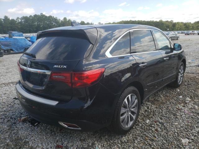 Photo 4 from auction – 2014 ACURA MDX TECHNO with VIN 5FRYD3H45EB006982