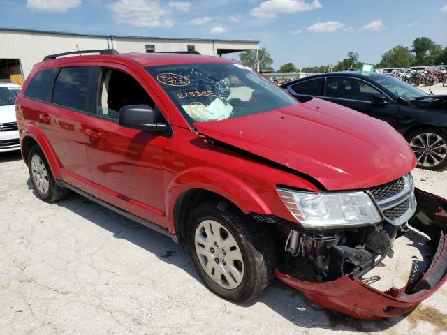 DODGE JOURNEY SE 2018 with VIN 3C4PDCAB2JT218353 - Photo from auction