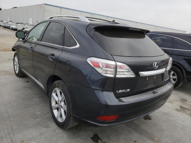 Photo 3 from auction – 2010 LEXUS RX 350 with VIN JTJBK1BA5A2004580