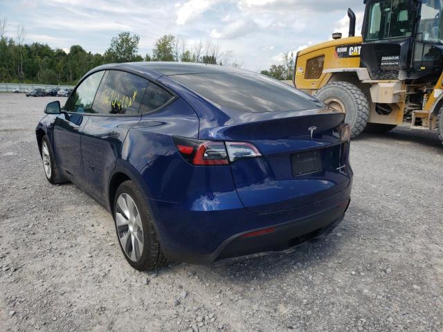 Photo 3 from auction – 2021 TESLA MODEL Y with VIN 5YJYGDEE7MF196035