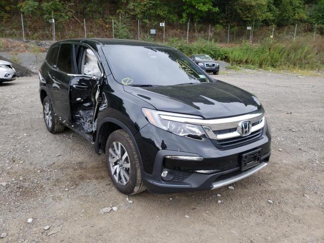 HONDA PILOT EXL 2021 with VIN 5FNYF6H58MB100648 - Photo from auction