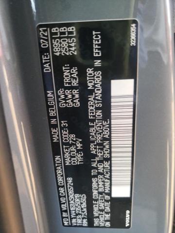 Photo 10 from auction – 2022 VOLVO XC40 T5 MO with VIN YV4162UK5N2657248