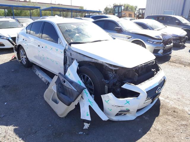 INFINITI Q50 PREMIU 2017 with VIN JN1EV7AP9HM737054 - Photo from auction