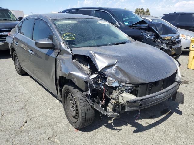 NISSAN SENTRA S 2015 with VIN 3N1AB7AP6FY359583 - Photo from auction