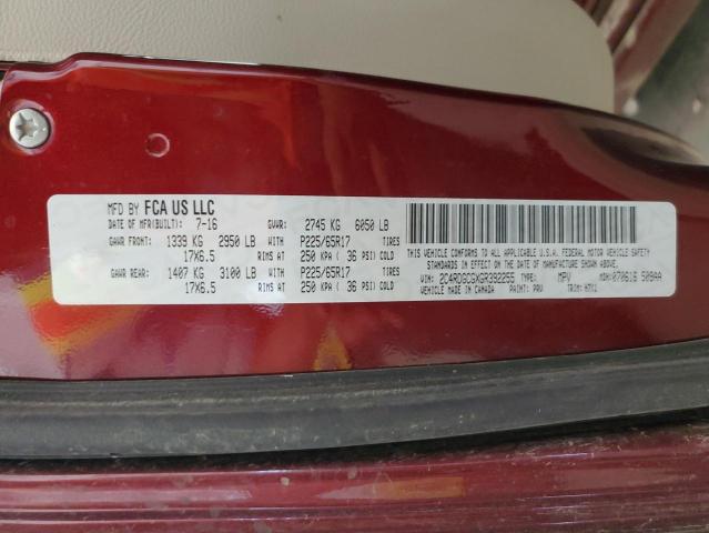 Фото 10 с аукциона – 2016 DODGE GRAND CARA с VIN 2C4RDGCGXGR392255