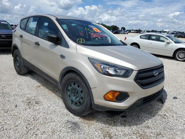 FORD ESCAPE S 2018 with VIN 1FMCU0F78JUC27366 - Photo from auction