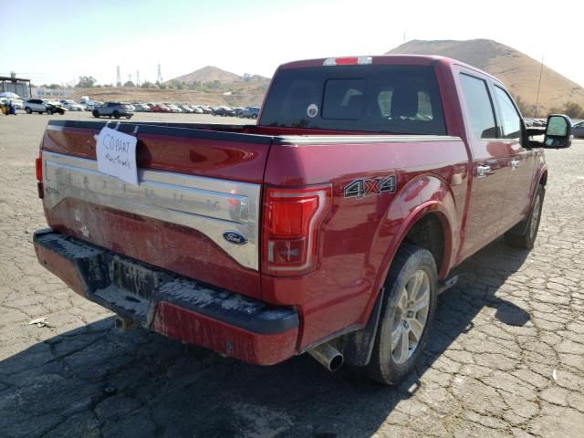 Photo 4 from auction – 2015 FORD F150 SUPER with VIN 1FTEW1EGXFFC07310