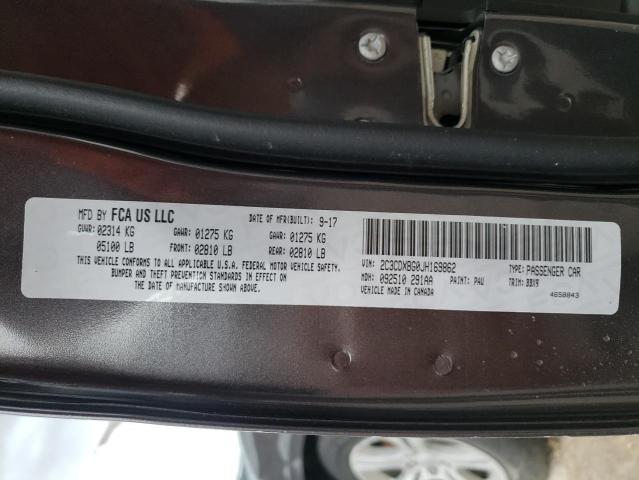 Photo 10 from auction – 2018 DODGE CHARGER SX with VIN 2C3CDXBG0JH169862