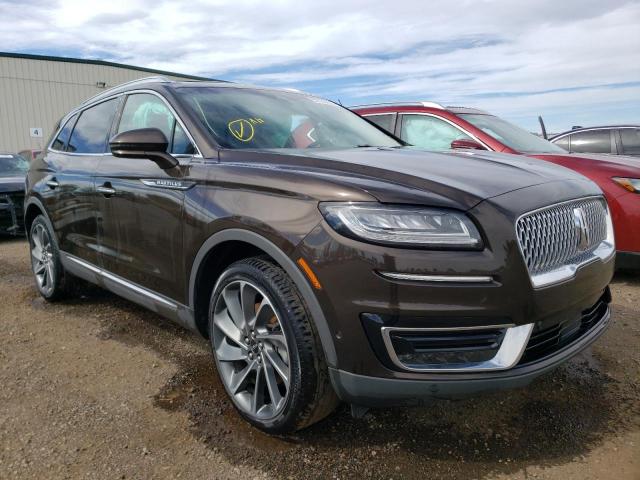 LINCOLN NAUTILUS R 2019 with VIN 2LMPJ8LP0KBL59174 - Photo from auction