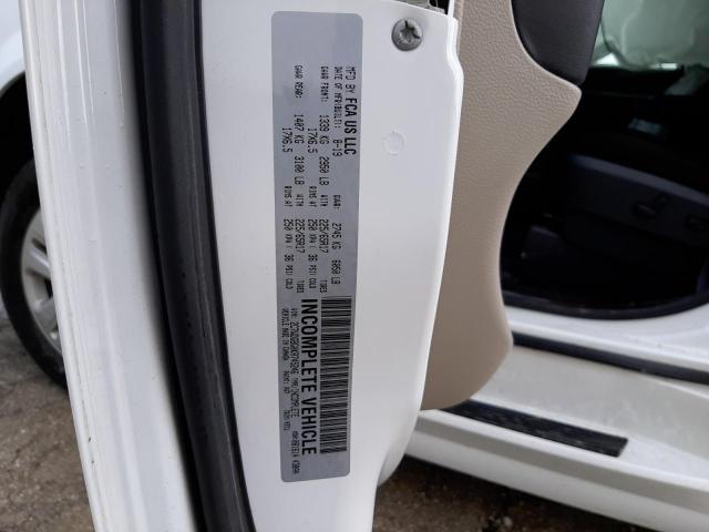 Photo 10 from auction – 2019 DODGE GRAND CARA with VIN 2C7WDGBG0KR745246