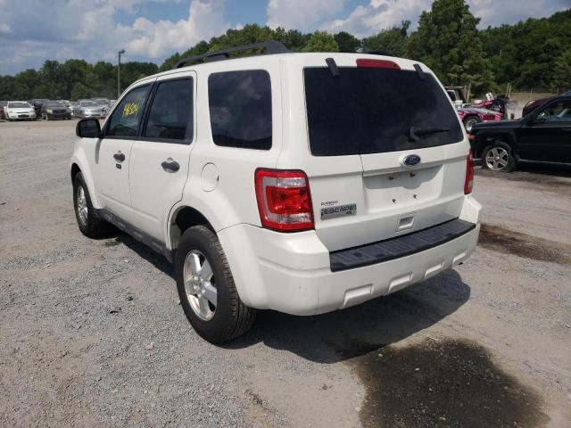 Photo 3 from auction – 2010 FORD ESCAPE XLT with VIN 1FMCU0D75AKD39086