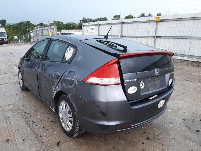 Photo 3 from auction – 2011 HONDA INSIGHT with VIN JHMZE2H39BS001138