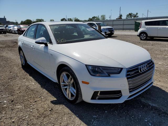AUDI A4 PREMIUM 2017 with VIN WAUDNAF45HN056238 - Photo from auction