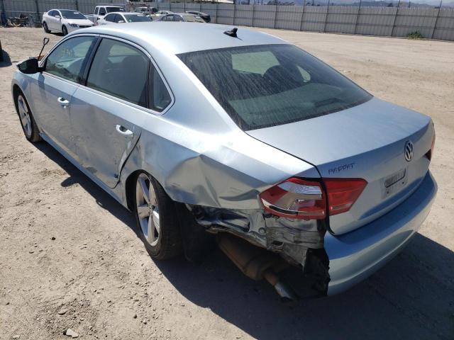 Photo 3 from auction – 2012 VOLKSWAGEN PASSAT SE with VIN 1VWBP7A3XCC048241