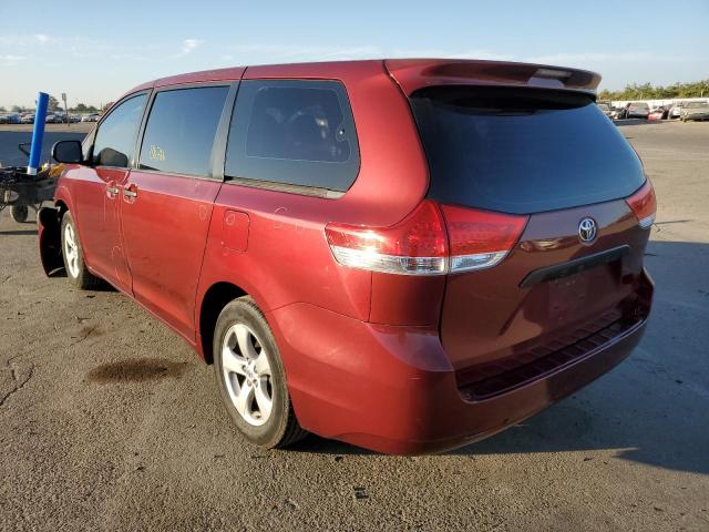 Photo 3 from auction – 2011 TOYOTA SIENNA BAS with VIN 5TDKA3DC6BS003934