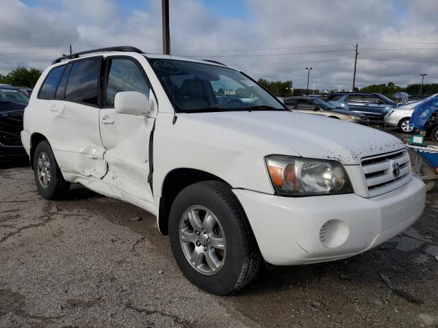 TOYOTA HIGHLANDER 2005 with VIN JTEDP21A850064841 - Photo from auction