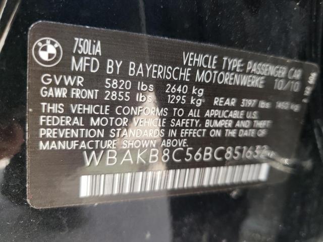 Photo 10 from auction – 2011 BMW ALPINA B7 with VIN WBAKB8C56BC851632