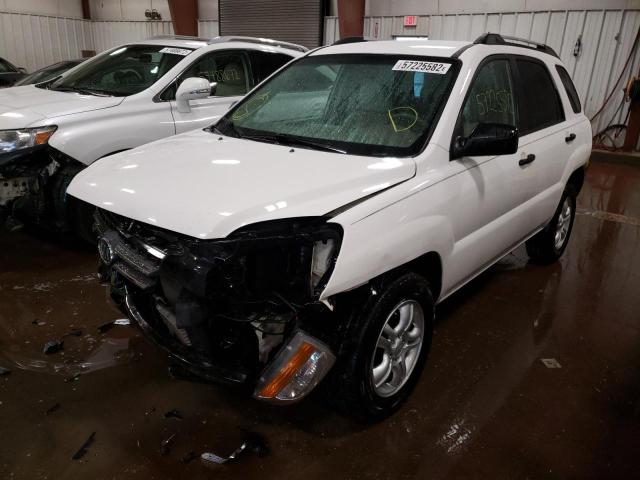 Photo 2 from auction – 2008 KIA SPORTAGE E with VIN KNDJE723X87537449
