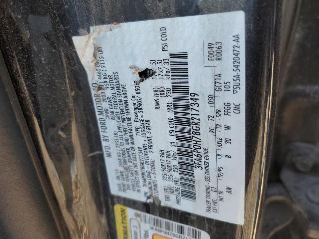 Photo 10 from auction – 2016 FORD FUSION SE with VIN 3FA6P0H78GR217349